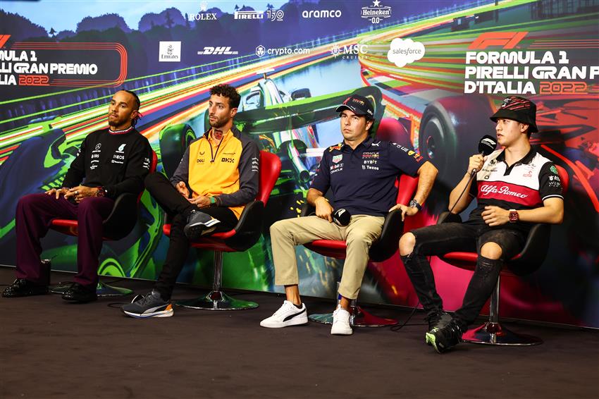 Imola press conference